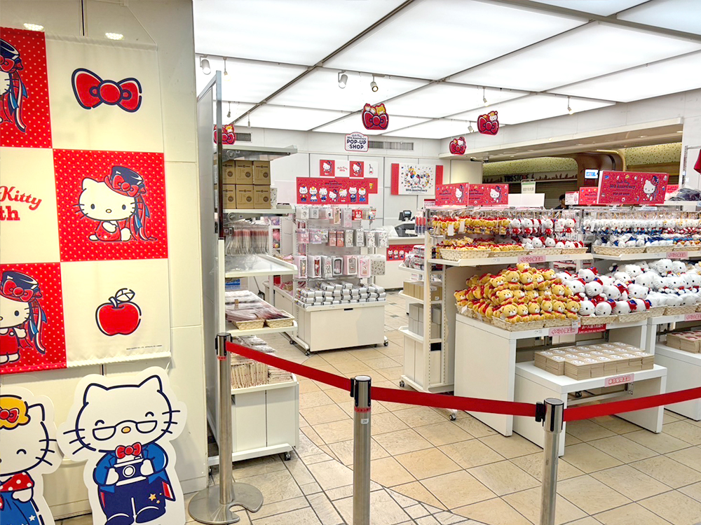 5/3(金)オープン！HELLO KITTY 50TH ANNIVERSARY POP UP SHOP@いちばんプラザ