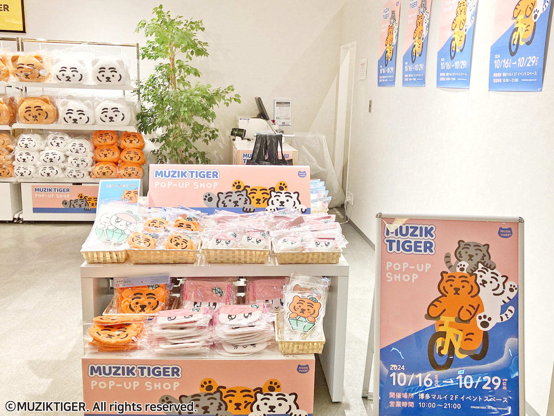 MUZIK TIGER POP-UP SHOP＠博多マルイ/ムジークタイガー