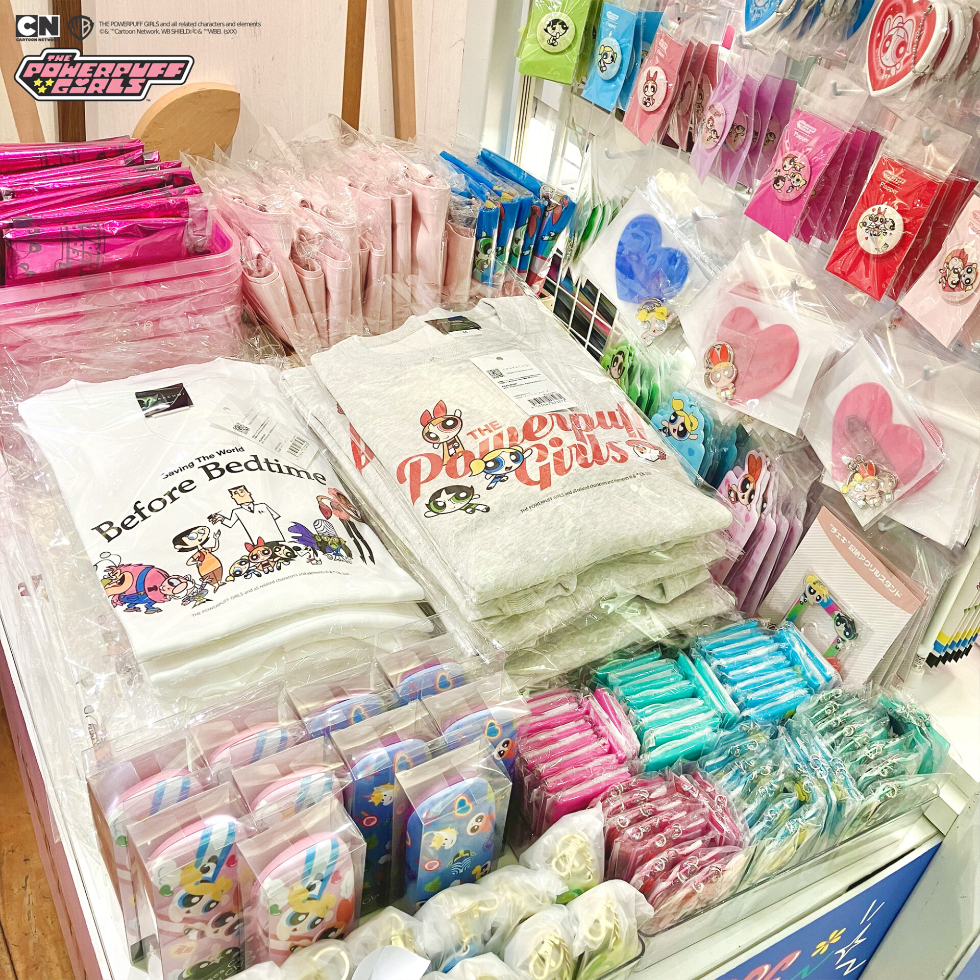 12/27(金)オープン！パワーパフ ガールズ POP-UP STORE＠東京駅ワゴン