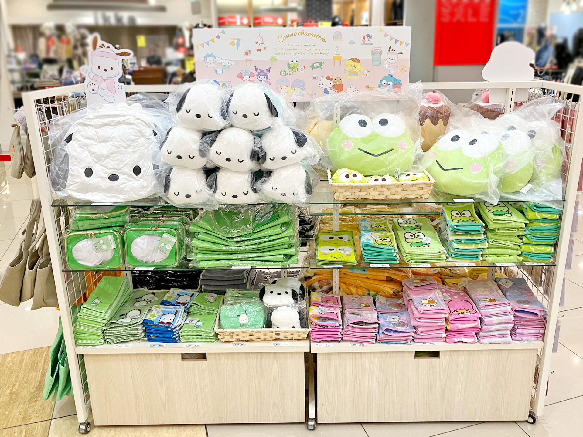 1/10(金)オープン！Sanrio characters POP-UP SHOP@ゆめタウン廿日市 (広島)