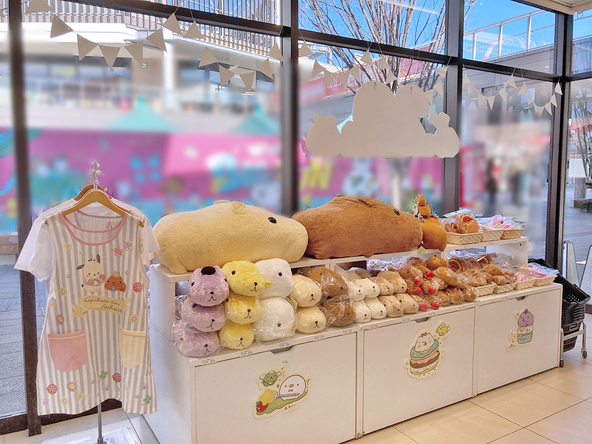 【未使用】OLD miniPEZ カピバラさん5体セット 色褪せ有りコンプリート カピバラさん20thアニバーサリーショップ～とぅえんくる☆おやつたいむ