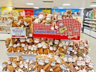 【東京駅一番街・キャラコレ】おさるのジョージ うきうきマーケット