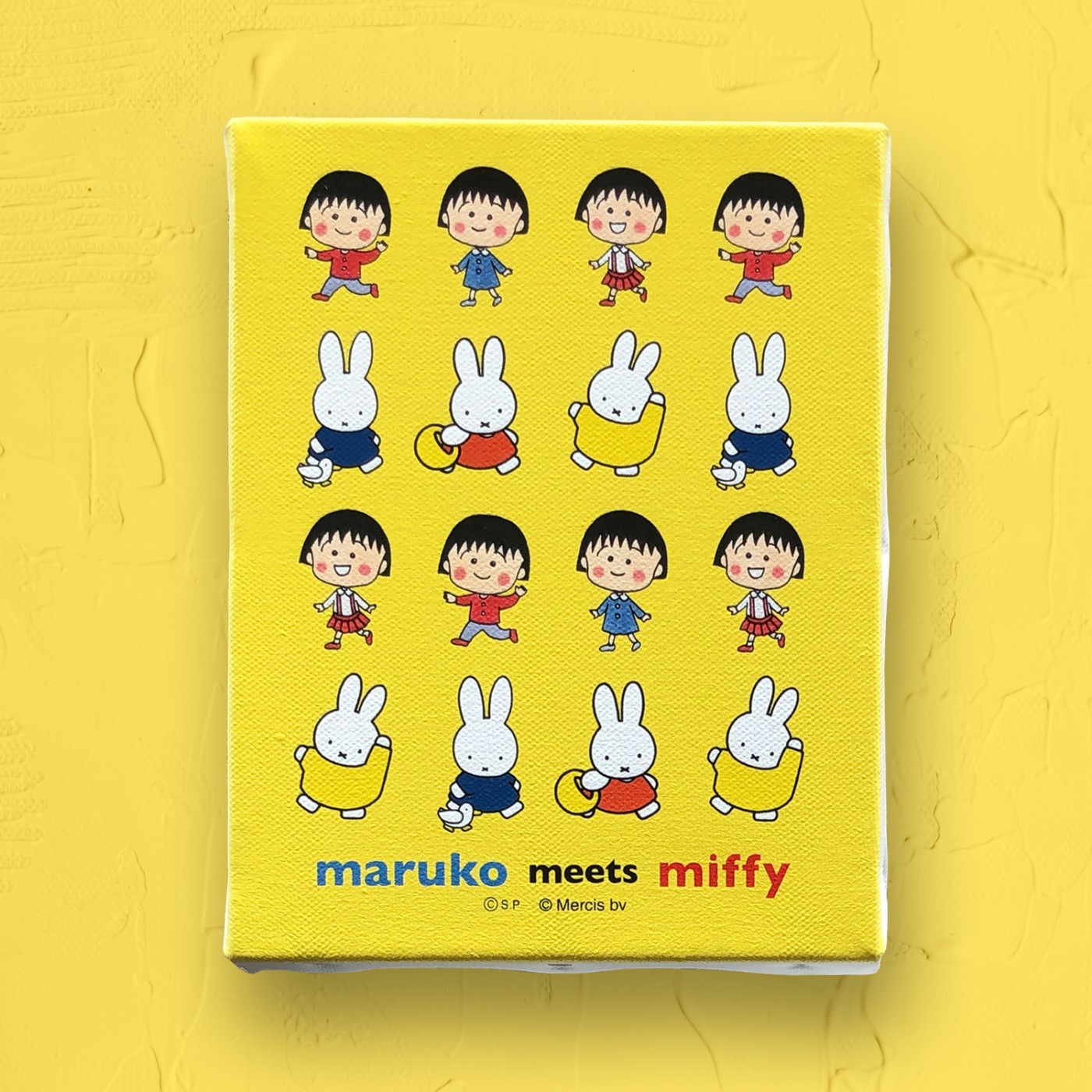 「ちびまる子ちゃん」と「ミッフィー」のコラボレーション「maruko meets miffy」